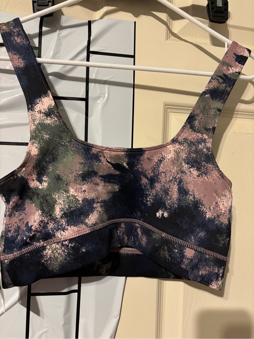 Jenni Abstract Print Sports Bra
